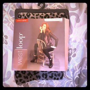 NEW West Loop Animal Print Leggings Size XL